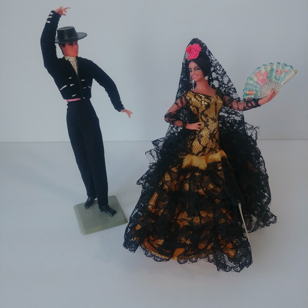 Marin Chiclana Lolita Espana Flamenco Dancers Pair